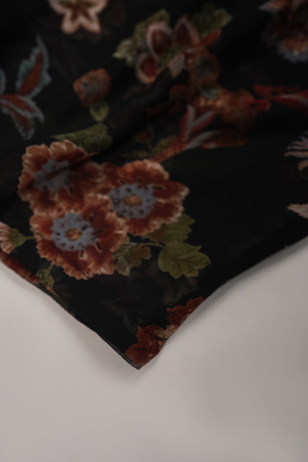 Lyra - Printed Chiffon Maxi - Ready to Wear  - MK005