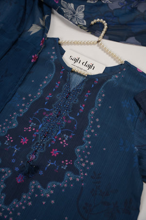 SadaBahar Originals - Exclusive Lawn  Outfit with Dupatta - Ready to Wear SD458