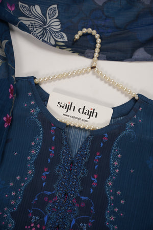 SadaBahar Originals - Exclusive Lawn  Outfit with Dupatta - Ready to Wear SD458