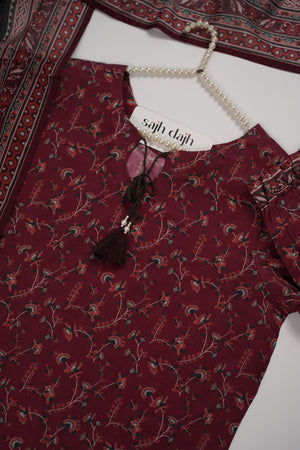 Bin Saeed Originals - Exclusive Lawn Outfit with Dupatta - Ready to Wear - SD295