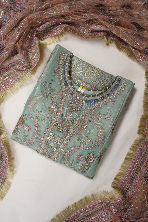 Husan e Jahan - Luxury Festive Collection with Sharara - Ready to Wear - HEJ-V5-D2-SD
