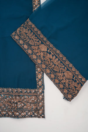 Mum and ME - Chiffon Budget Wear Suit with Chiffon Dupatta - Ready to Wear