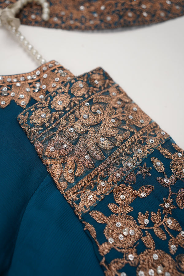 Mum and ME - Chiffon Budget Wear Suit with Chiffon Dupatta - Ready to Wear
