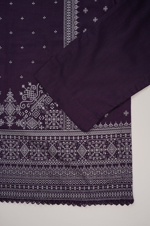 Rozi - Printed  cotton  Outfit With cotton Dupatta - Ready to Wear PD113 I