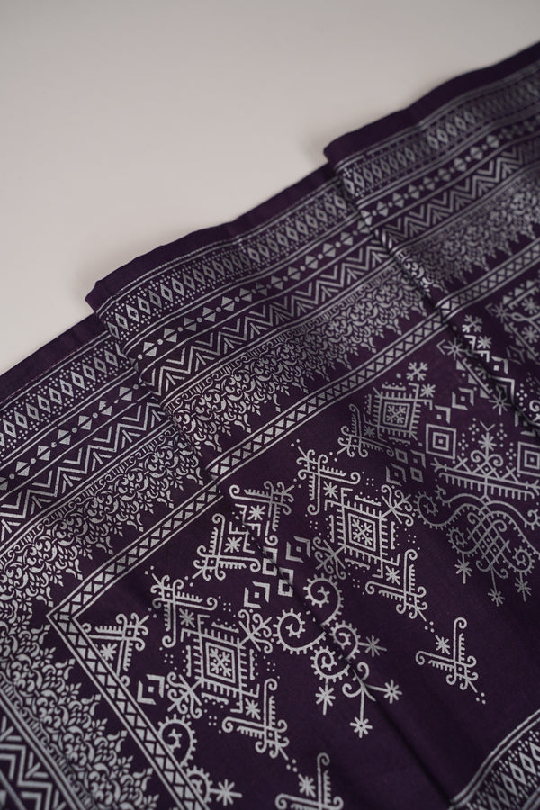 Rozi - Printed  cotton  Outfit With cotton Dupatta - Ready to Wear PD113 I