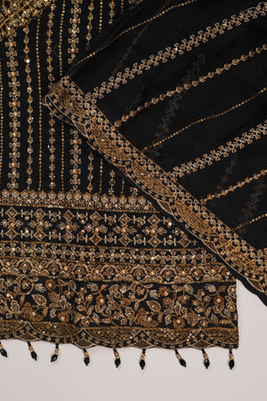 Husan e Jahan - Luxury Festive Collection with Gharara - Ready to Wear
