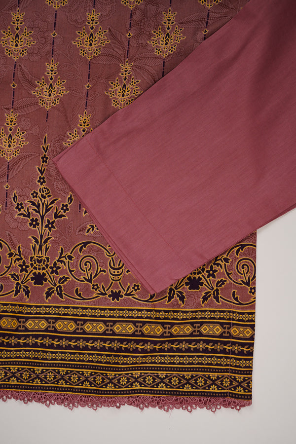 Rozi - Printed  cotton  Outfit With cotton Dupatta - Ready to Wear PD105