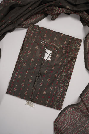 Bin Saeed Originals - Exclusive Lawn Outfit with Dupatta - Ready to Wear - SD298