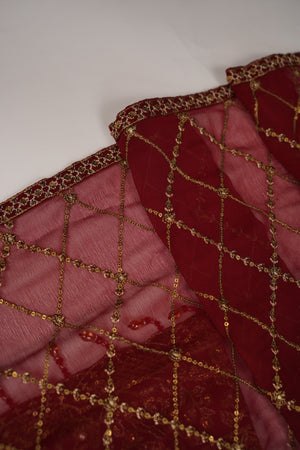 Husan e Jahan - Luxury Festive Collection with Gharara- Ready to Wear-SD