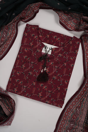 Bin Saeed Originals - Exclusive Lawn Outfit with Dupatta - Ready to Wear - SD295