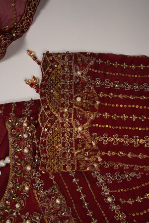 Husan e Jahan - Luxury Festive Collection with Gharara- Ready to Wear-SD