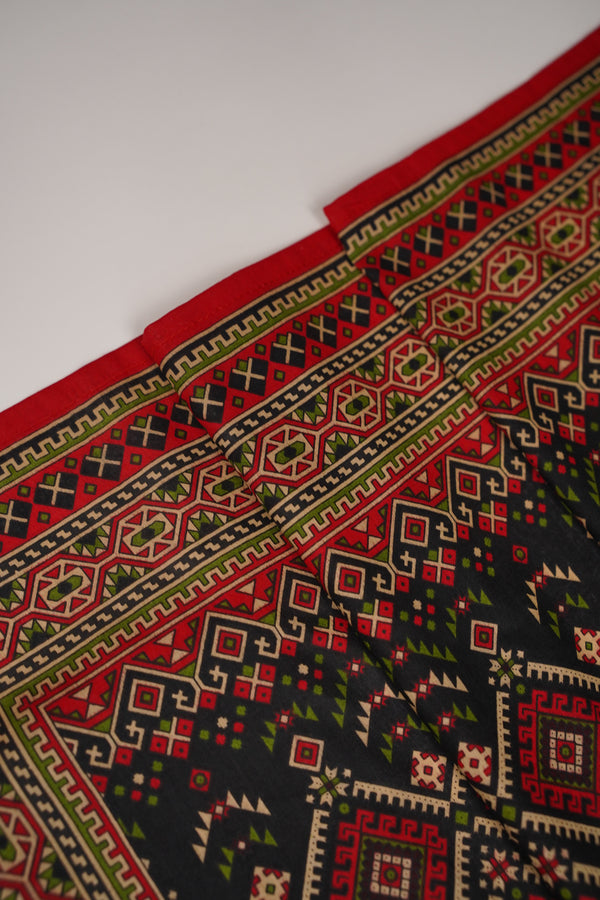 Rozi - Printed  cotton  Outfit With cotton Dupatta - Ready to Wear PD107