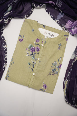 SadaBahar Originals - Exclusive Lawn  Outfit with Dupatta - Ready to Wear SD467