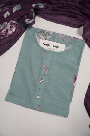 SadaBahar Originals  - Exclusive Lawn  Outfit with Dupatta - Ready to Wear SD463