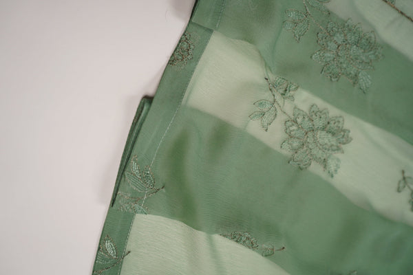 Husan e Jahan - Luxury Chiffon Outfit with Chiffon Dupatta - Ready to Wear  - Hej-V5-D7