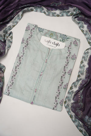 SadaBahar Originals - Exclusive Lawn  Outfit with Dupatta - Ready to Wear SD470