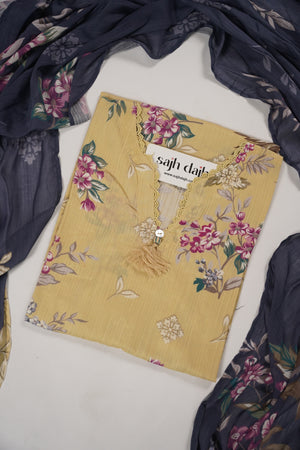 SadaBahar Originals  - Exclusive Lawn  Outfit with Dupatta - Ready to Wear SD465