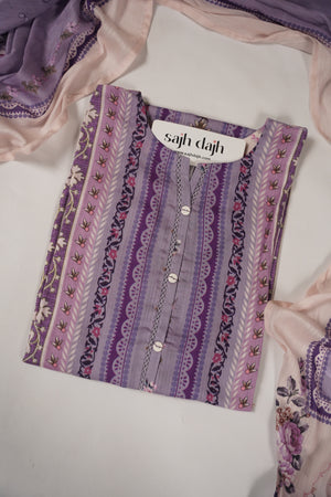 SadaBahar Originals - Exclusive Lawn  Outfit with Dupatta - Ready to Wear SD469