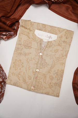 SadaBahar Originals  - Exclusive Lawn  Outfit with Dupatta - Ready to Wear SD459