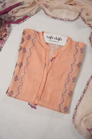SadaBahar Originals- Exclusive Lawn  Outfit with Dupatta - Ready to Wear SD468