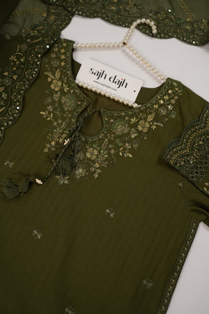 SadaBahar Originals  - Luxury Festive Collection With  Chiffon Dupatta  - Ready to Wear SD307