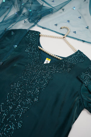 Khaas - Luxury Sheesha Silk Outfit - Ready to Wear SD555