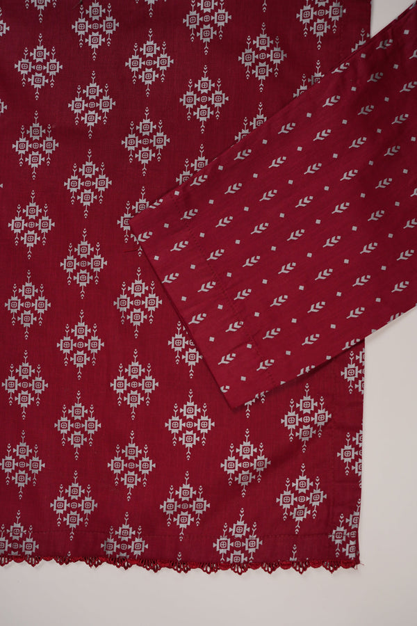 Rozi - Printed  cotton  Outfit - Ready to Wear PD119
