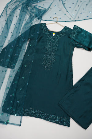 Khaas - Luxury Sheesha Silk Outfit - Ready to Wear SD555