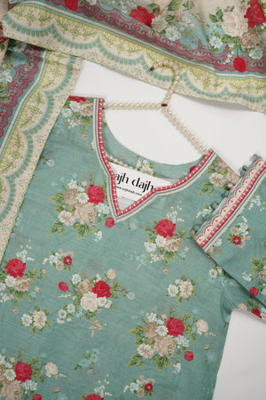 Bin Saeed Originals  - Exclusive Khaddar Outfit with  Shawl - Ready to Wear SD540