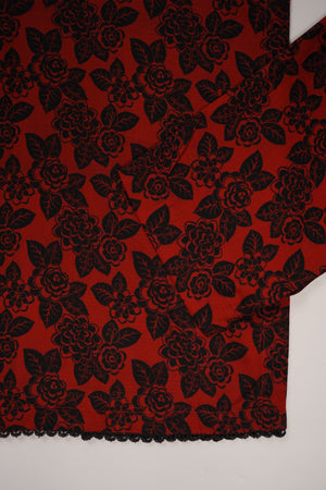 Rozi - Printed Viscose Outfit  - Ready to Wear PD117