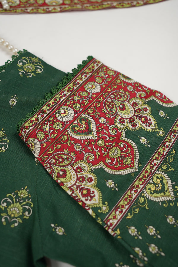 Rozi - Exclusive Khaddar Outfit with Shawl - Ready to Wear - Warm Fabric