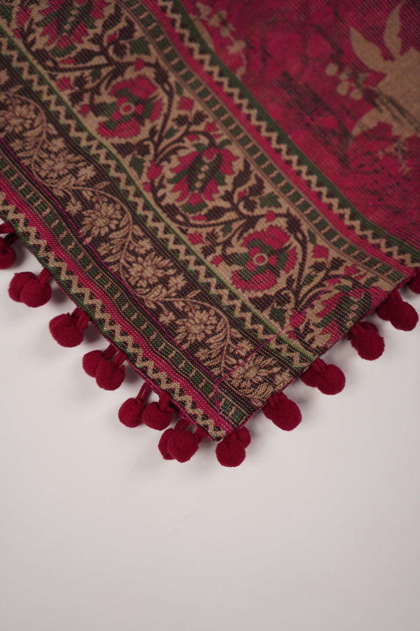 Rozi - Exclusive Khaddar Outfit with  Shawl - Ready to Wear - PD192