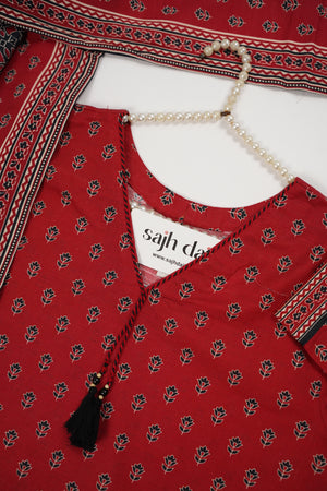 Bin Saeed Originals  - Exclusive Khaddar Outfit with  Shawl - Ready to Wear SD543