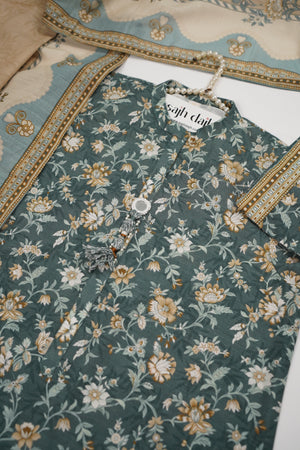 Bin Saeed Originals - Exclusive Khaddar Outfit with  Shawl - Ready to Wear SD548