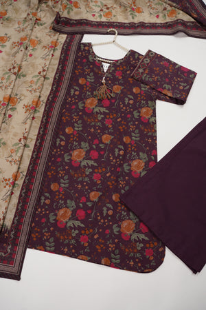 Bin Saeed Originals - Exclusive Khaddar Outfit with  Shawl - Ready to Wear SD550