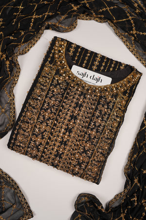 Husan e Jahan - Luxury Festive Collection with Gharara - Ready to Wear