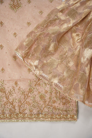 Khaas - Luxury Organza Outfit with chiffon  Dupatta - Ready to Wear SD492