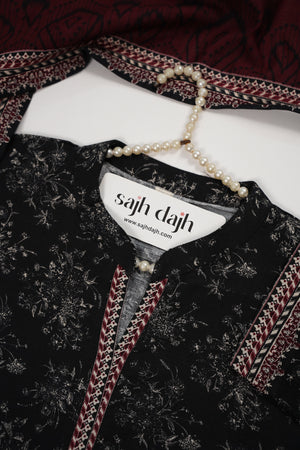 Bin Saeed Originals  - Exclusive Khaddar Outfit with  Shawl - Ready to Wear SD530