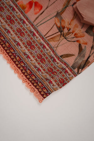 Rozi - Printed Viscose Outfit - Ready to Wear PD134 - SB