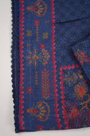 Rozi - Exclusive Dhanak Outfit with Shawl - Ready to Wear - Warm Fabric