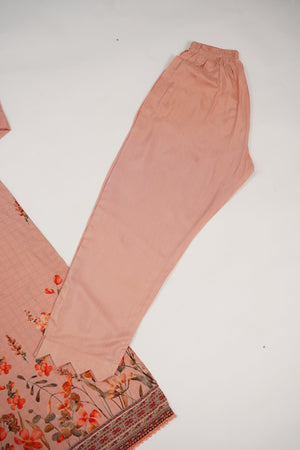 Rozi - Printed Viscose Outfit - Ready to Wear PD134 - SB