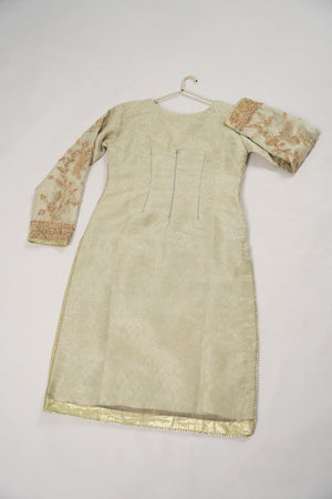 Khaas - Luxury Organza Outfit with chiffon  Dupatta - Ready to Wear SD494