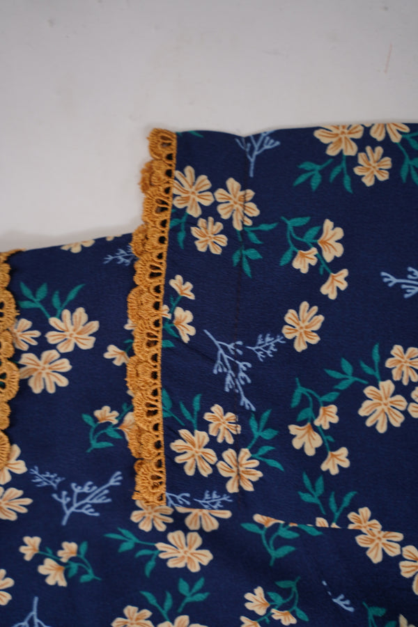 Budget Wear - Linen Co Ords- Ready to Wear PD014 Navy blue