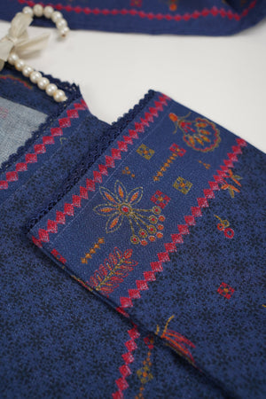 Rozi - Exclusive Dhanak Outfit with Shawl - Ready to Wear - Warm Fabric