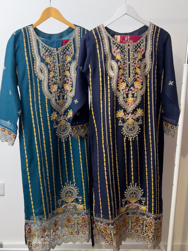Chiffon Budget Wear Suit with Chiffon Dupatta - Ready to Wear