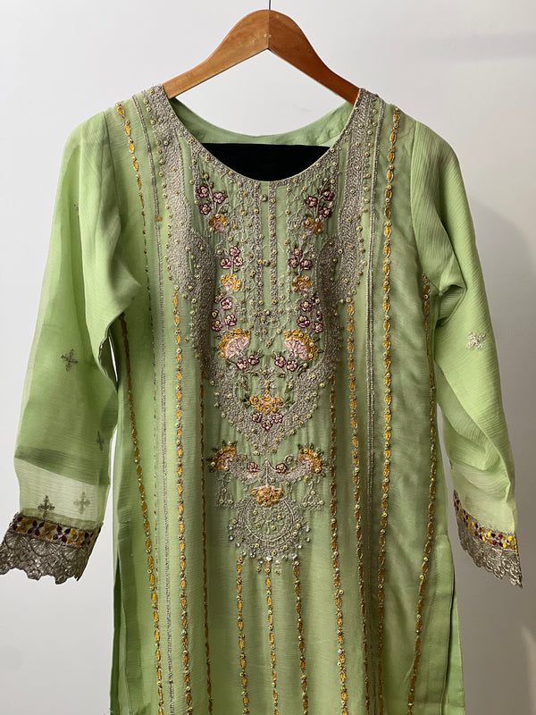 Chiffon Budget Wear Suit with Chiffon Dupatta - Ready to Wear