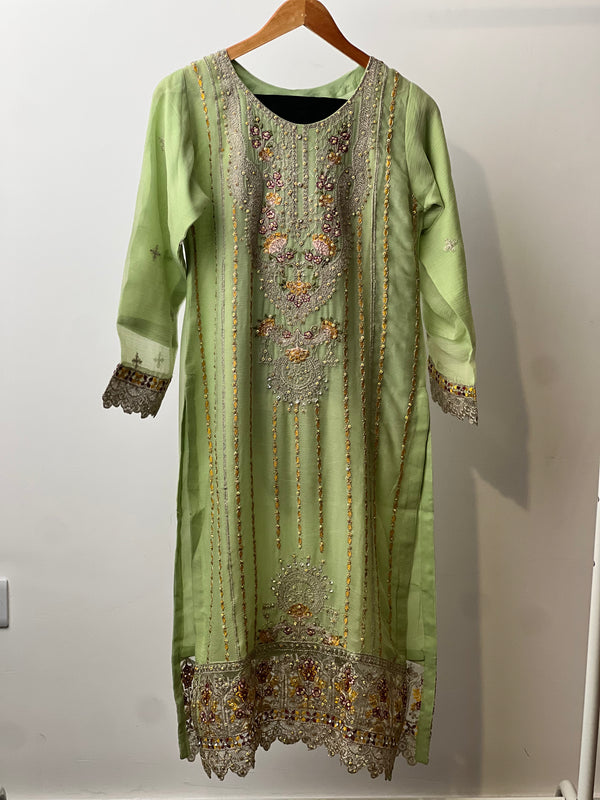 Chiffon Budget Wear Suit with Chiffon Dupatta - Ready to Wear
