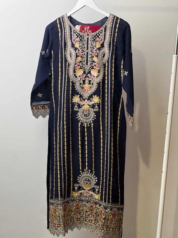 Chiffon Budget Wear Suit with Chiffon Dupatta - Ready to Wear