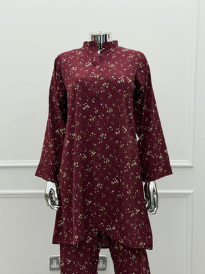 Rozi- Western Premium Georgette Co-Ords - Ready to Wear SD486