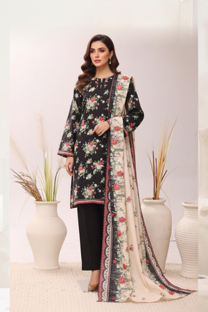 Bin Saeed Originals - Exclusive Khaddar Outfit with  Shawl - Ready to Wear SD541